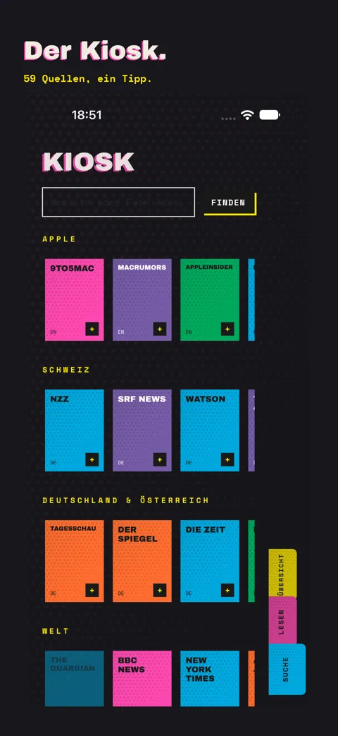 Fanfold iPhone (de)
