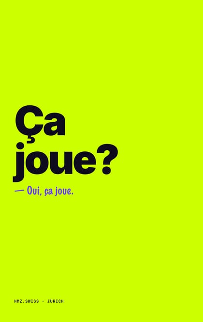 Ça joue?