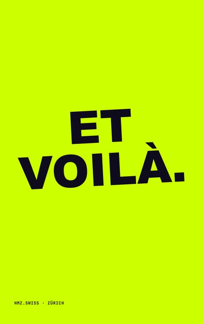 Et voilà.