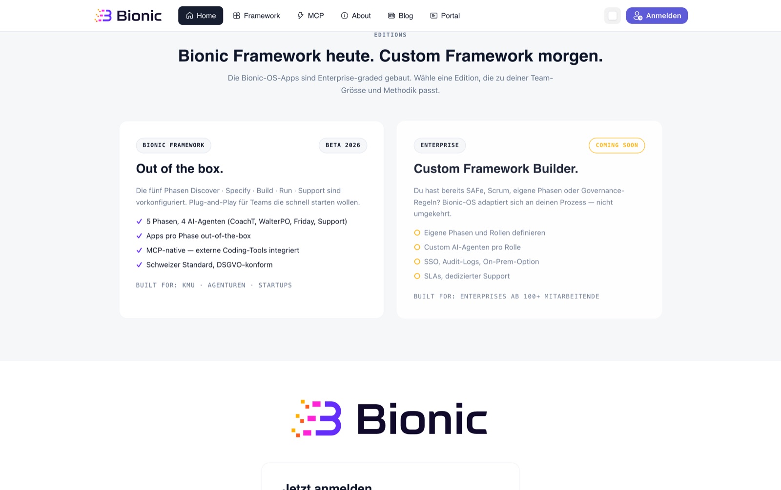 BionicOS – Impression 3