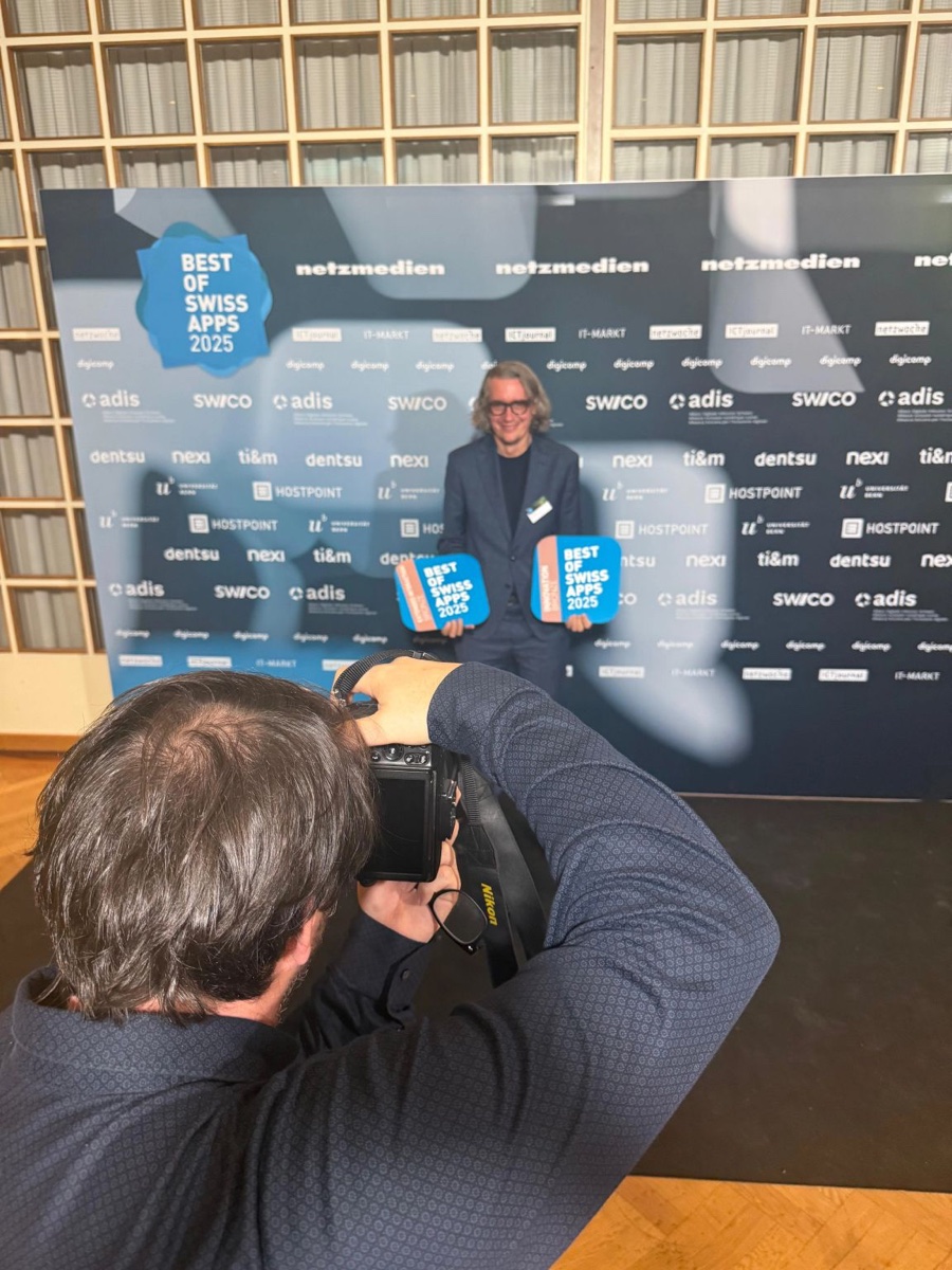 Double Bronze at the Best of Swiss Apps 2025