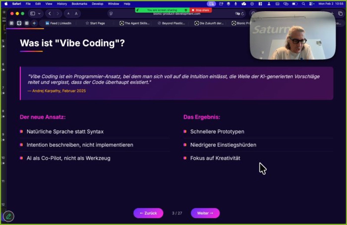 Vibe Coding, Two Awards, and No PowerPoint