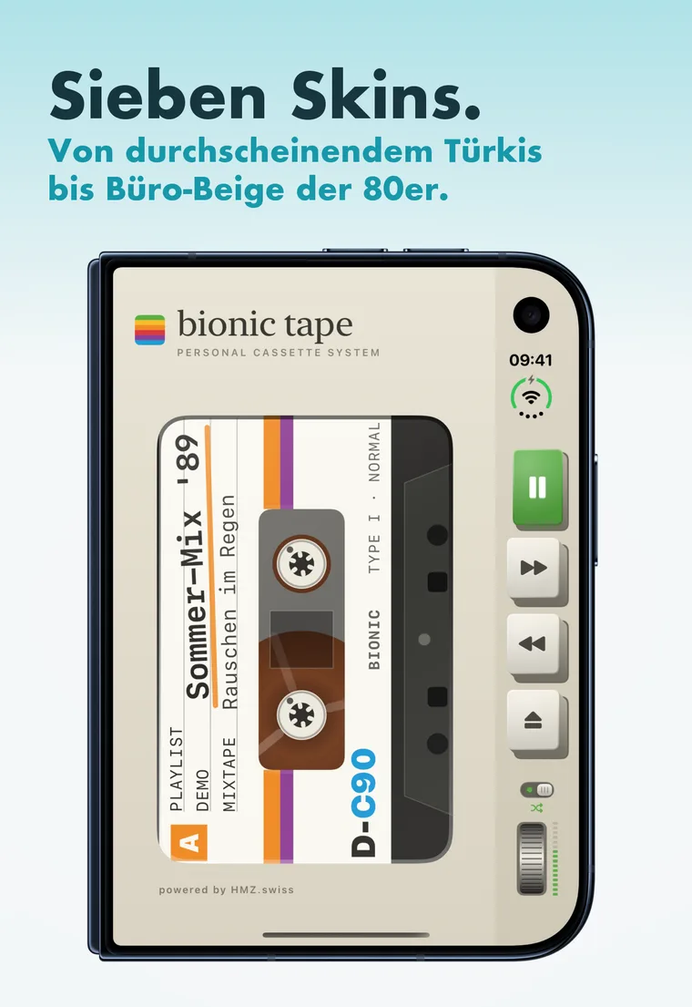 Sieben Skins, von Translucent bis 1983